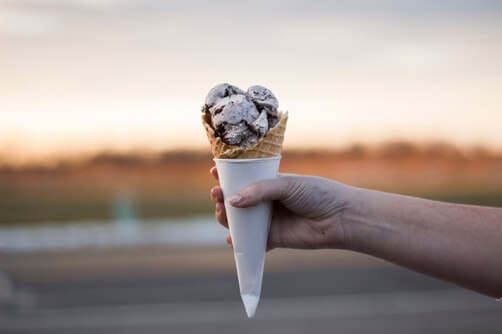Summertime Cone Ice Cream