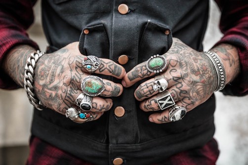 Tattoo Hand Jewelry